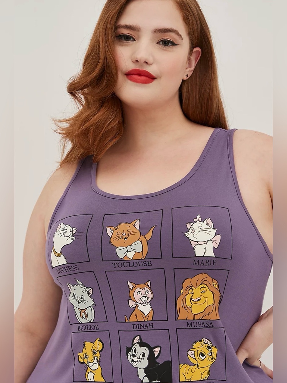 Torrid Disney Cats tank top size 3X